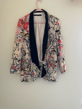 CMNC Woman Floral Blazer